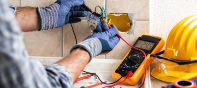 Electrician testing